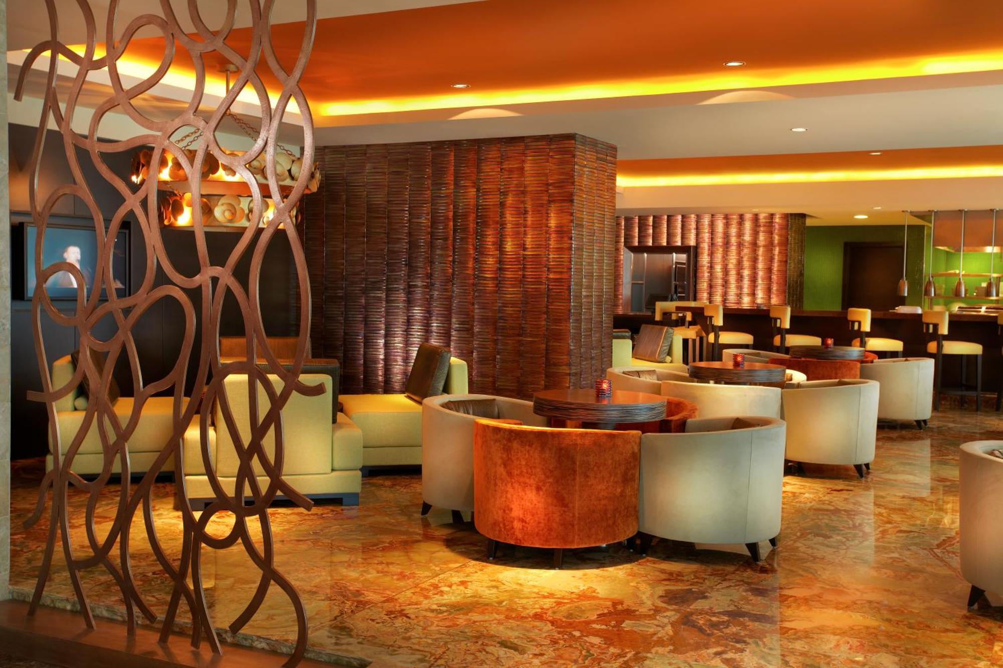 Hard Rock Hotel Panama Megapolis Restoran foto The lobby